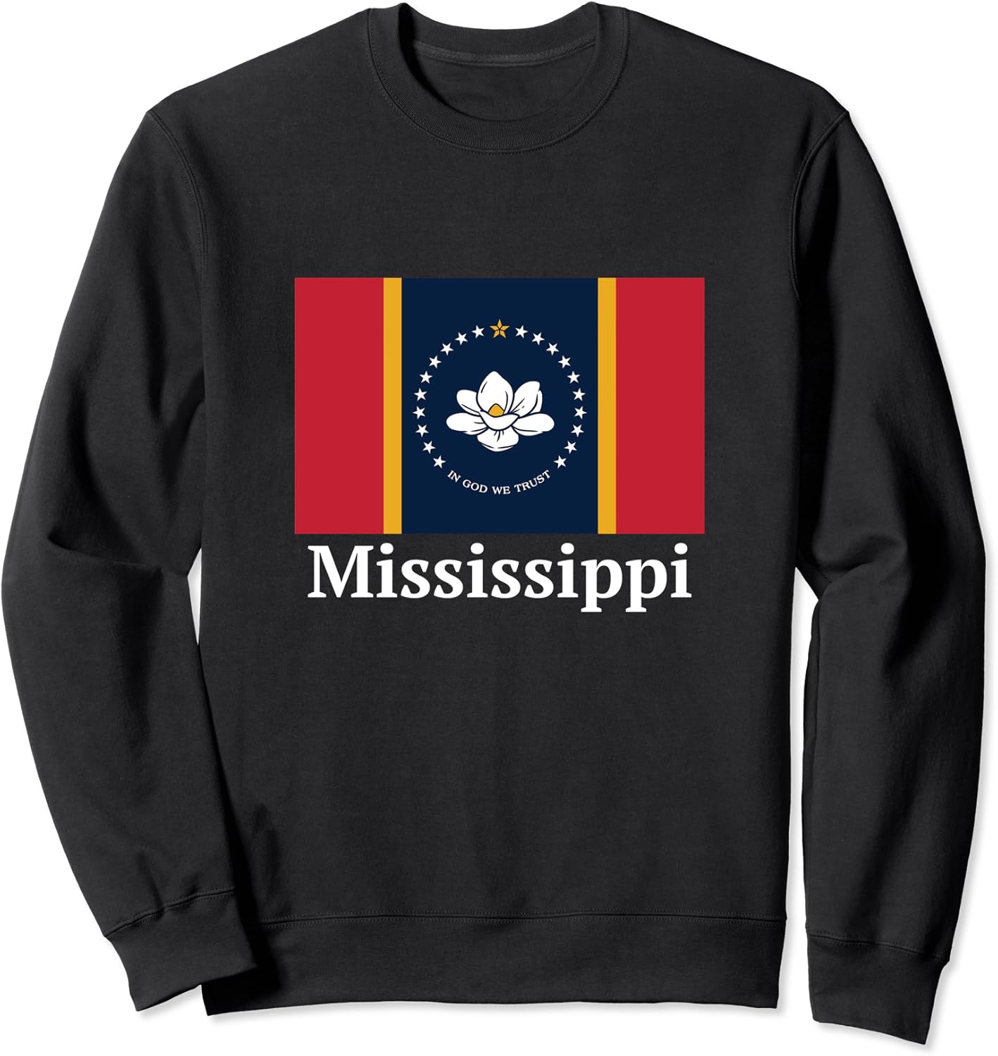 New Mississippi State Flag Sweatshirt Clothing, Shoes